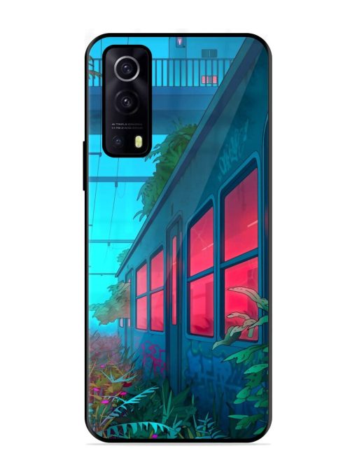 Urban Jungle Glossy Soft Edge Case for Iqoo Z3 (5G) Chachhi