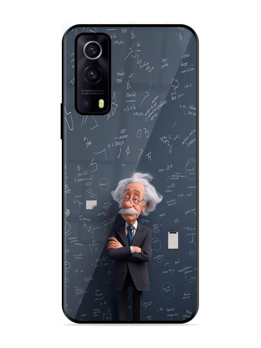 Albert Einstein Glossy Soft Edge Case for Iqoo Z3 (5G) Chachhi