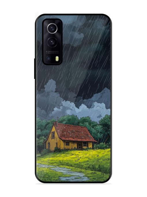 Rainy Day Retreat Glossy Soft Edge Case for Iqoo Z3 (5G) Chachhi