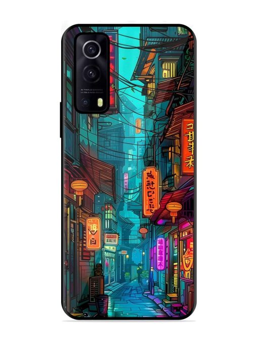 Neon Nightscape Glossy Soft Edge Case for Iqoo Z3 (5G) Chachhi