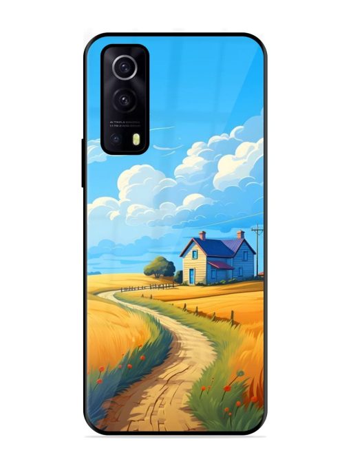 Countryside Cottage Glossy Soft Edge Case for Iqoo Z3 (5G) Chachhi