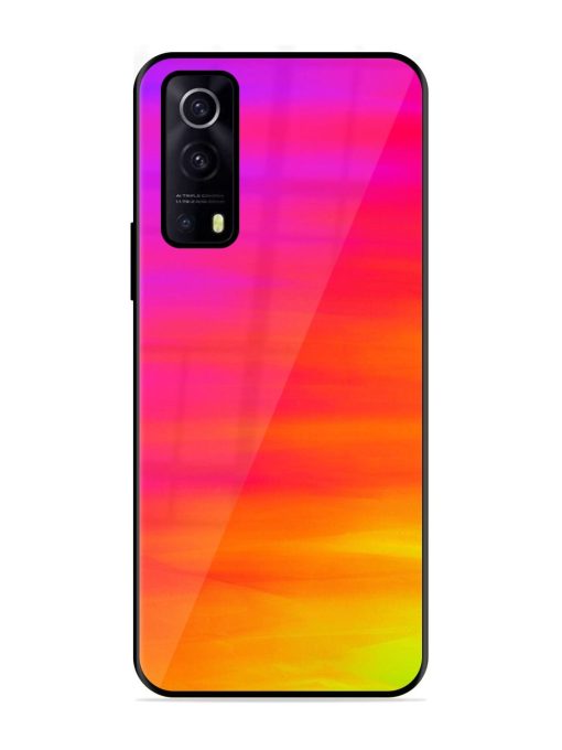 Neon Horizon Glossy Soft Edge Case for Iqoo Z3 (5G) Chachhi