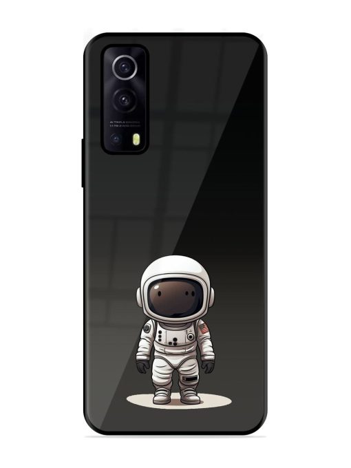 Neon Astronaut Glossy Soft Edge Case for Iqoo Z3 (5G) Chachhi