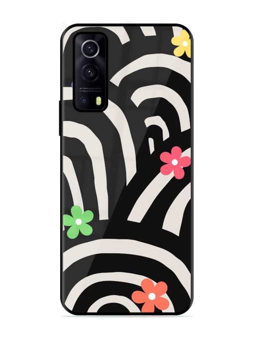 Rainbow Arcs Glossy Soft Edge Case for Iqoo Z3 (5G) Chachhi