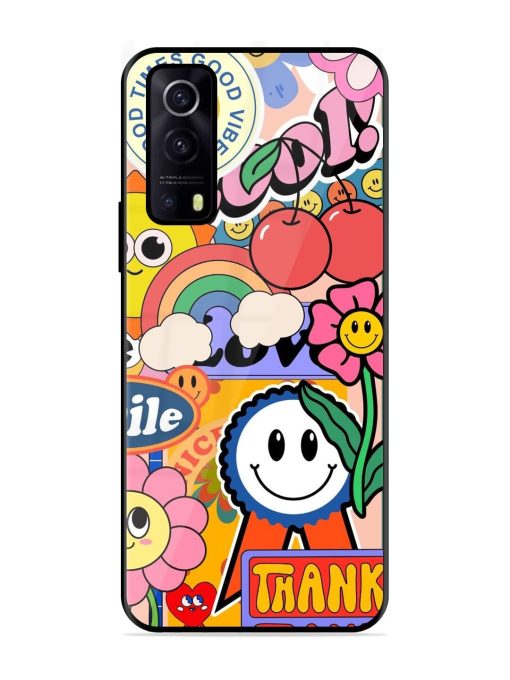 Good Times Good Vibes Glossy Soft Edge Case for Iqoo Z3 (5G) Chachhi