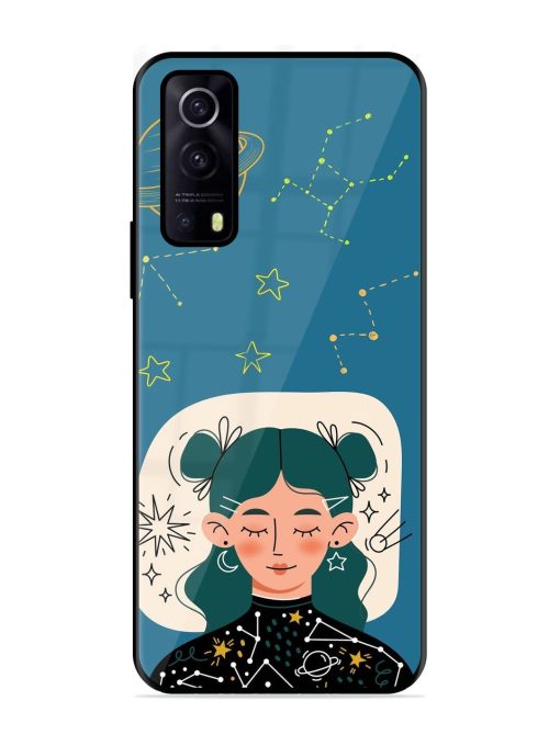 Cosmic Daydreamer Glossy Soft Edge Case for Iqoo Z3 (5G) Chachhi