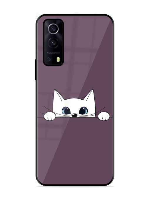 Peek-A-Boo Kitty Glossy Soft Edge Case for Iqoo Z3 (5G) Chachhi