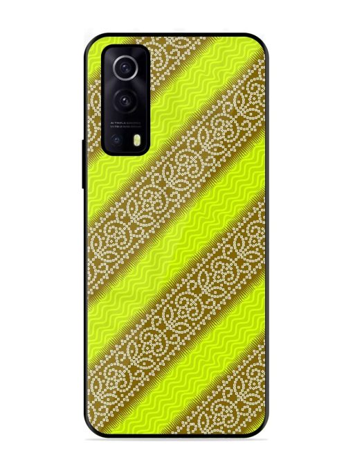 Golden Bandana Bliss Glossy Soft Edge Case for Iqoo Z3 (5G) Chachhi