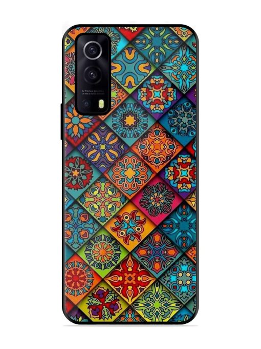 Patchwork Mandala Mosaic Glossy Soft Edge Case for Iqoo Z3 (5G) Chachhi