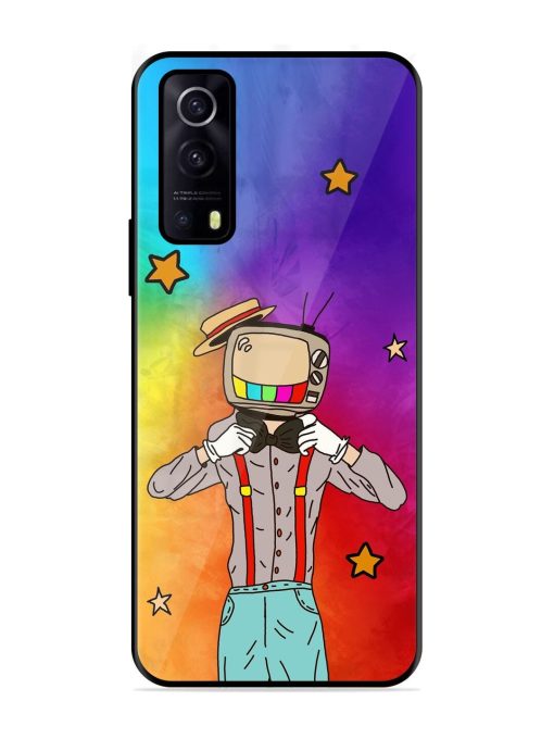 Tv Personality Glossy Soft Edge Case for Iqoo Z3 (5G)