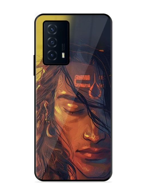 Tranquil Shiva Glossy Soft Edge Case for Iqoo Z5 (5G)