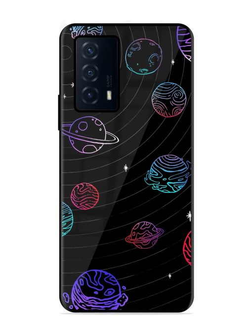 Cosmic Ballet Glossy Soft Edge Case for Iqoo Z5 (5G)