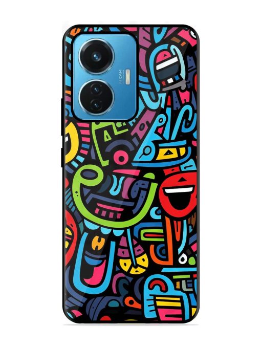 Doodlephoria Glossy Soft Edge Case for Iqoo Z6 (44W) Chachhi