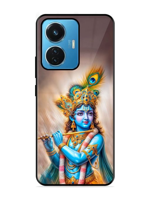 Divine Krishna Glossy Soft Edge Case for Iqoo Z6 (44W) Chachhi