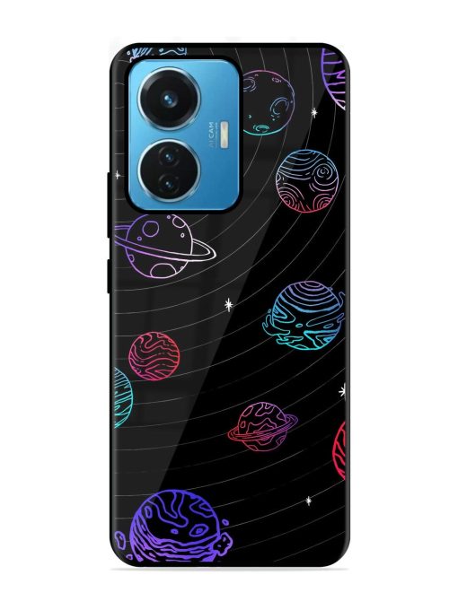 Cosmic Ballet Glossy Soft Edge Case for Iqoo Z6 (44W) Chachhi