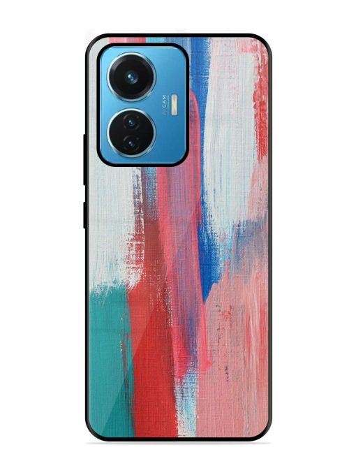 Colorful Chaos Glossy Soft Edge Case for Iqoo Z6 (44W) Chachhi