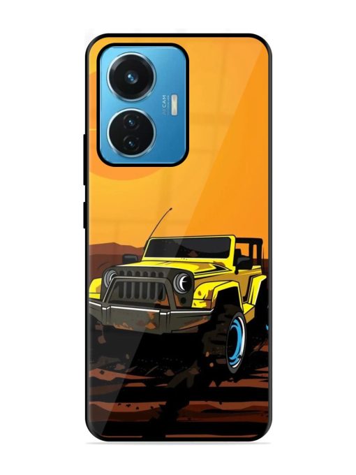 Sunset Cruise Glossy Soft Edge Case for Iqoo Z6 (44W) Chachhi