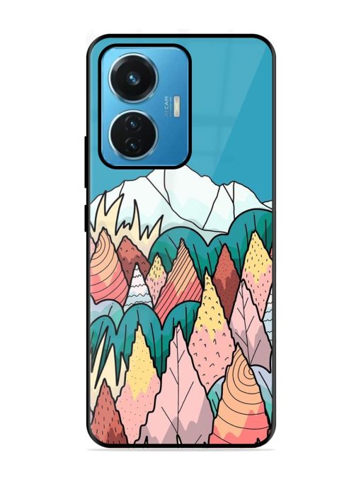 Mountain Dreamscape Glossy Soft Edge Case for Iqoo Z6 (44W) Chachhi