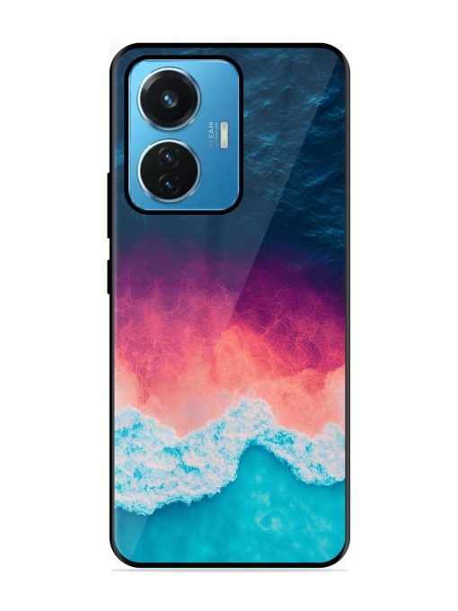 Where The Ocean Meets The Sky Glossy Soft Edge Case for Iqoo Z6 (44W) Chachhi