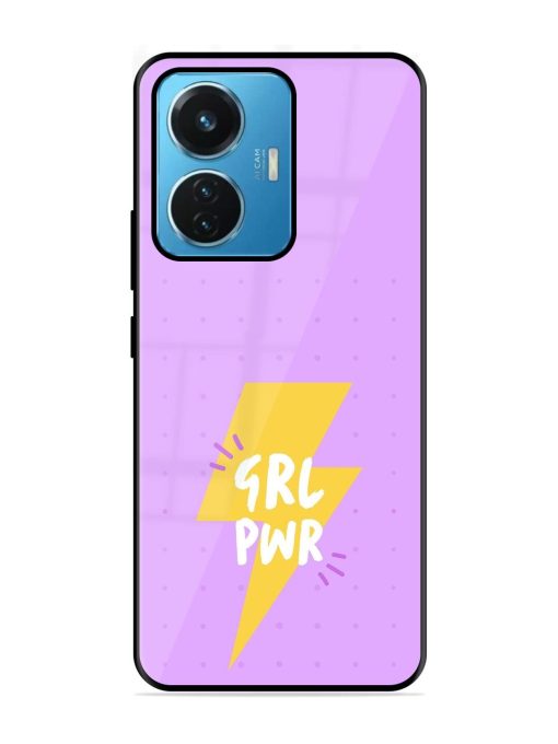 Girl Power Spark Glossy Soft Edge Case for Iqoo Z6 (44W) Chachhi