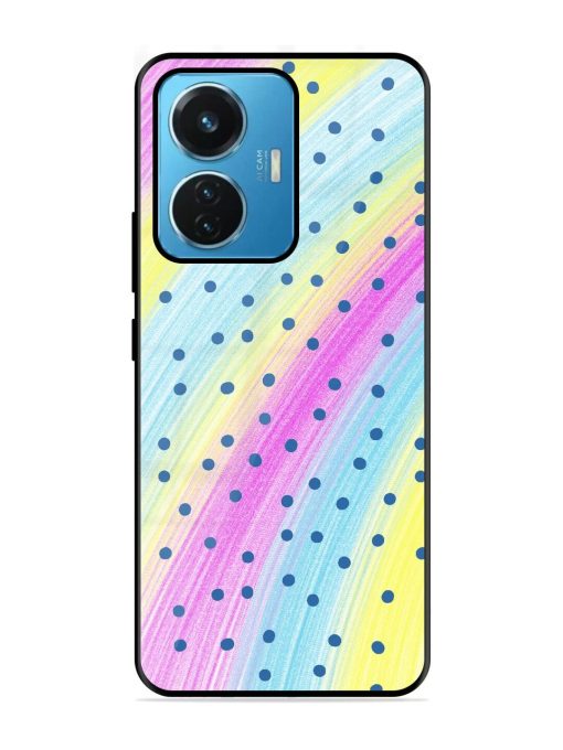 Polka Dot Paradise Glossy Soft Edge Case for Iqoo Z6 (44W)