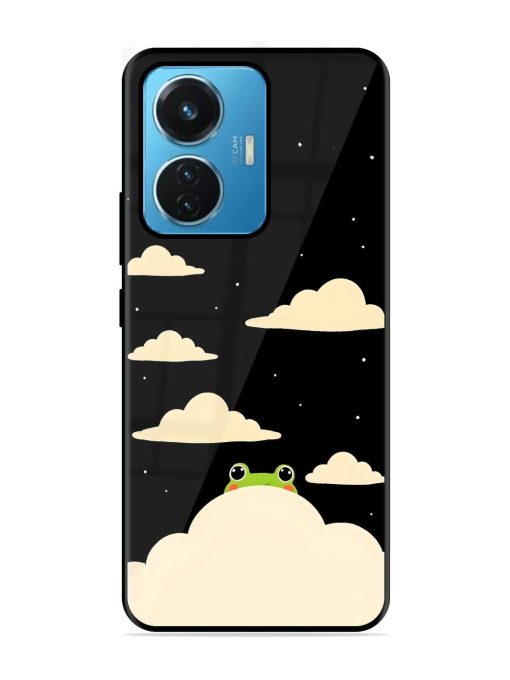 Froggy Night Sky Glossy Soft Edge Case for Iqoo Z6 (44W) Chachhi