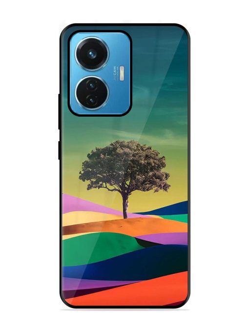 Rainbow'S Lone Sentinel Glossy Soft Edge Case for Iqoo Z6 (44W) Chachhi