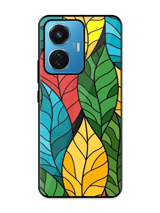 Foliage Fiesta Glossy Soft Edge Case for Iqoo Z6 (44W) Chachhi