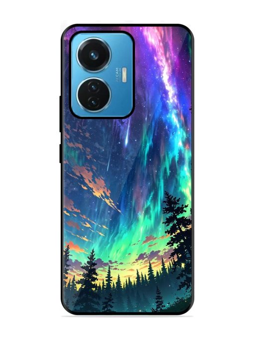 Cosmic Canvas Glossy Soft Edge Case for Iqoo Z6 (44W) Chachhi