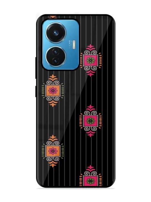 Ornate Elegance Glossy Soft Edge Case for Iqoo Z6 (44W) Chachhi