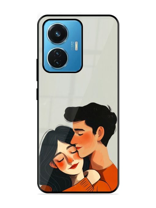 Craft Couples Glossy Soft Edge Case for Iqoo Z6 (44W) Chachhi