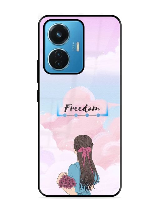 Skyward Dreams Glossy Soft Edge Case for Iqoo Z6 (44W) Chachhi