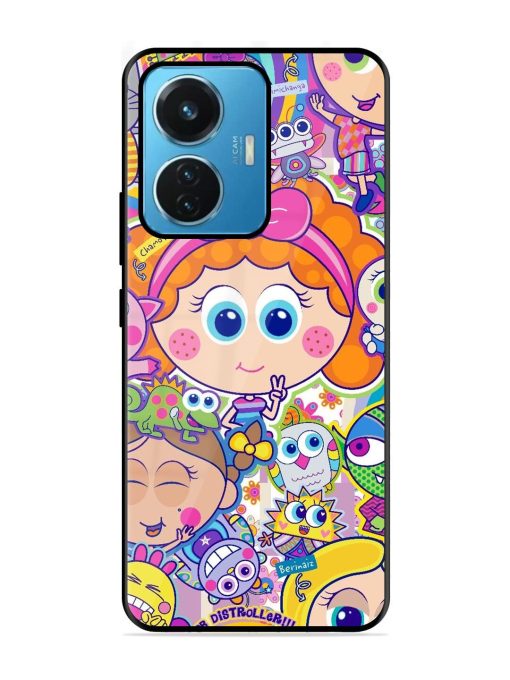 Distroller Friends Glossy Soft Edge Case for Iqoo Z6 (44W) Chachhi