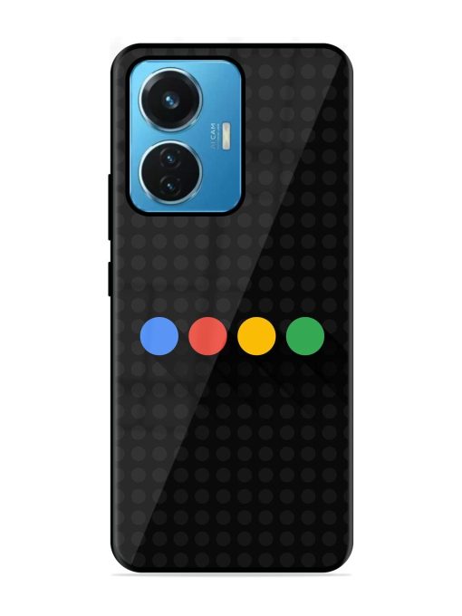 Google Dots Glossy Soft Edge Case for Iqoo Z6 (44W) Chachhi