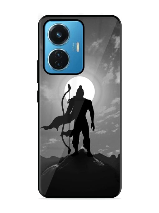 The Undefeated Warrior Glossy Soft Edge Case for Iqoo Z6 (44W) Chachhi