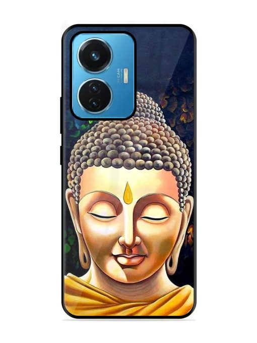 Buddha Face Glossy Soft Edge Case for Iqoo Z6 (44W) Chachhi