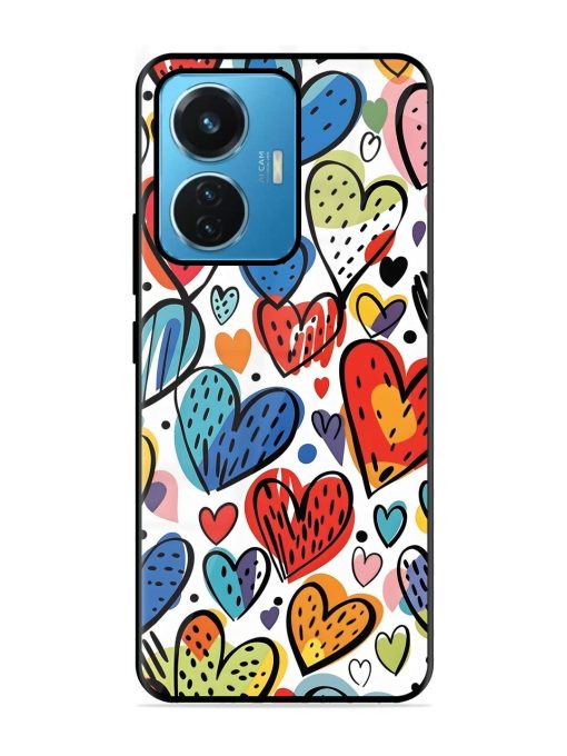 Heartfelt Harmony Glossy Soft Edge Case for Iqoo Z6 (44W) Chachhi