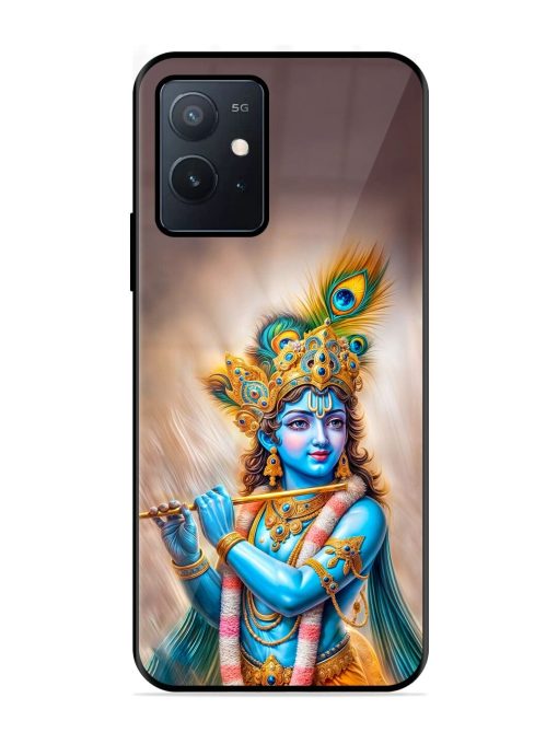 Divine Krishna Glossy Soft Edge Case for Iqoo Z6 (5G) Chachhi