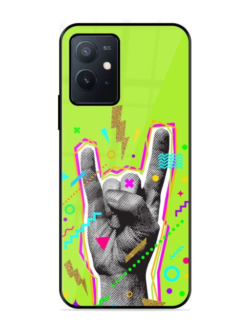 Neon Rock Glossy Soft Edge Case for Iqoo Z6 (5G) Chachhi