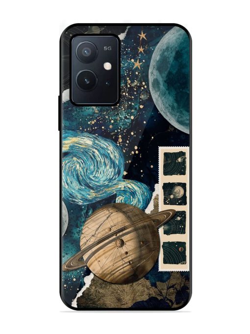 Celestial Tapestry Glossy Soft Edge Case for Iqoo Z6 (5G) Chachhi