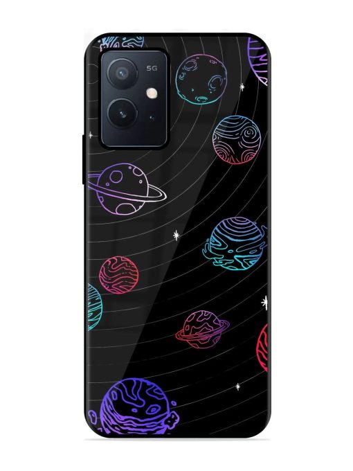 Cosmic Ballet Glossy Soft Edge Case for Iqoo Z6 (5G) Chachhi