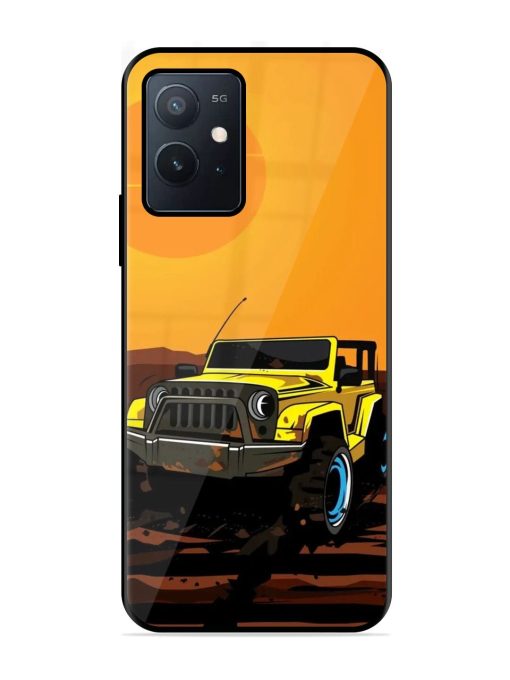 Sunset Cruise Glossy Soft Edge Case for Iqoo Z6 (5G) Chachhi