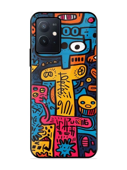 Doodletopia Glossy Soft Edge Case for Iqoo Z6 (5G) Chachhi