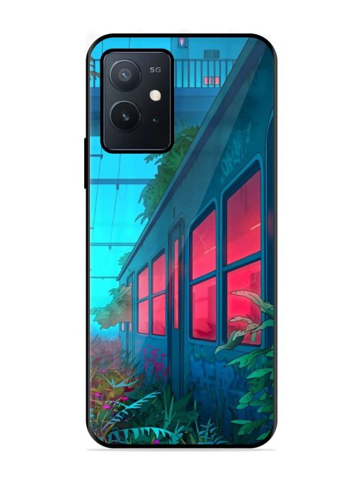 Urban Jungle Glossy Soft Edge Case for Iqoo Z6 (5G) Chachhi