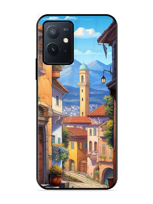 Tuscan Twilight Glossy Soft Edge Case for Iqoo Z6 (5G) Chachhi