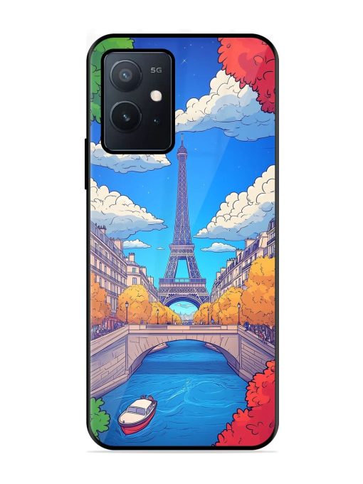 Parisian Panorama Glossy Soft Edge Case for Iqoo Z6 (5G) Chachhi