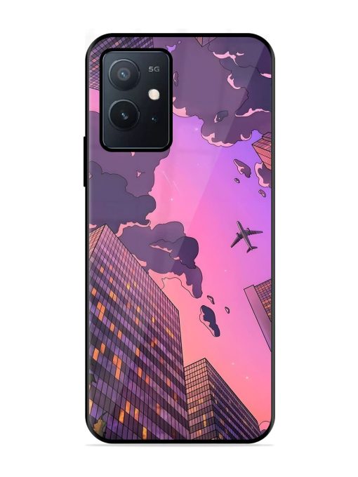 Urban Twilight Glossy Soft Edge Case for Iqoo Z6 (5G) Chachhi