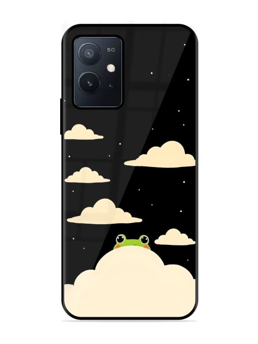 Froggy Night Sky Glossy Soft Edge Case for Iqoo Z6 (5G) Chachhi