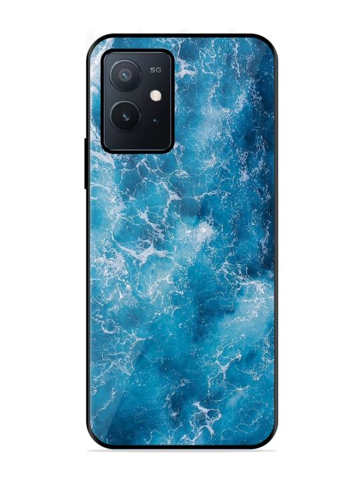 Oceanic Abyss Glossy Soft Edge Case for Iqoo Z6 (5G) Chachhi