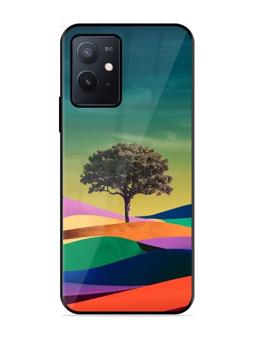 Rainbow'S Lone Sentinel Glossy Soft Edge Case for Iqoo Z6 (5G) Chachhi